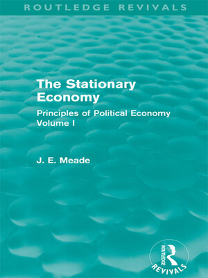 cover image of The Stationary Economy (Routledge Revivals)